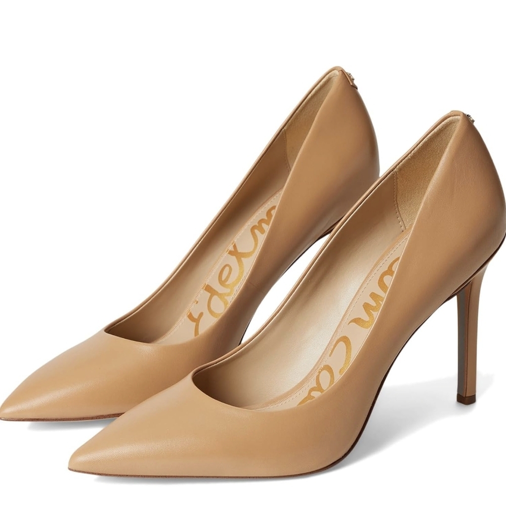 Sam Edelman Hazel Tan Leather Pumps